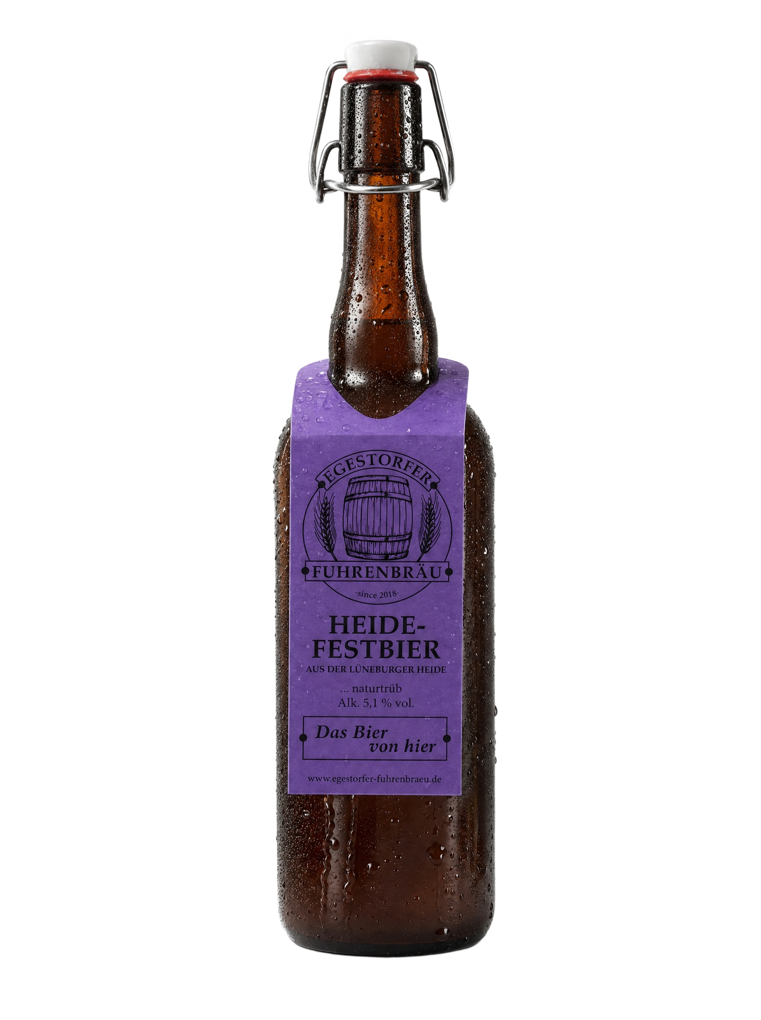 Flasche Egestorfer Fuhrenbräu Heide Festbier